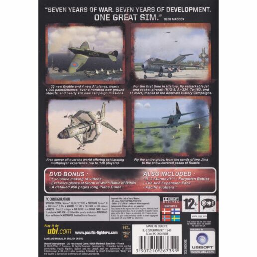 IL-2 Sturmovik 1946 PC DVD Exclusive Nordic (Begagnad)
