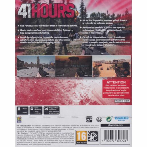 41 Hours Playstation 5 PS5