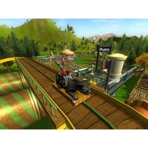 RollerCoaster Tycoon 3 PC CD Nordic (Begagnad)