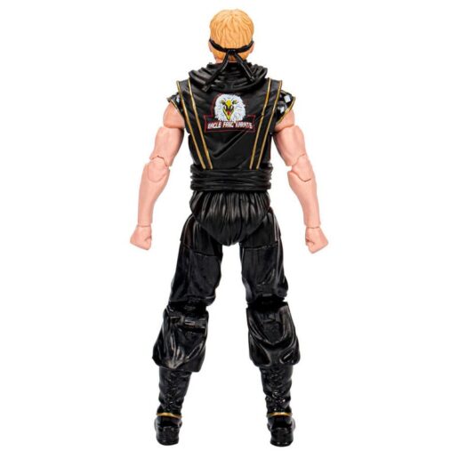 Power Rangers x Cobra Kai Lightning Morphed Johnny Lawrence Black Boar Ranger figure 15cm