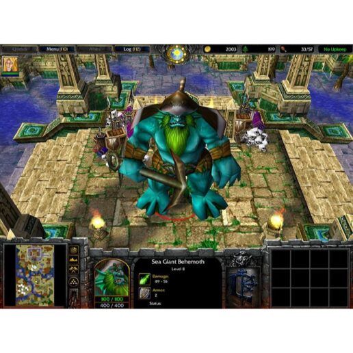 Warcraft III Frozen Throne PC CD Best Seller Series (Begagnad)