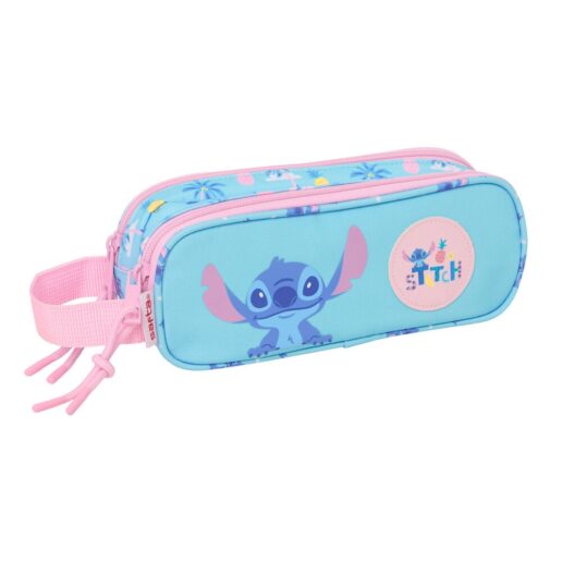 Disney Stitch Waves double pencil case