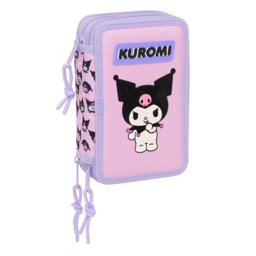 Hello Kitty Kuromi triple pencil case 37pcs