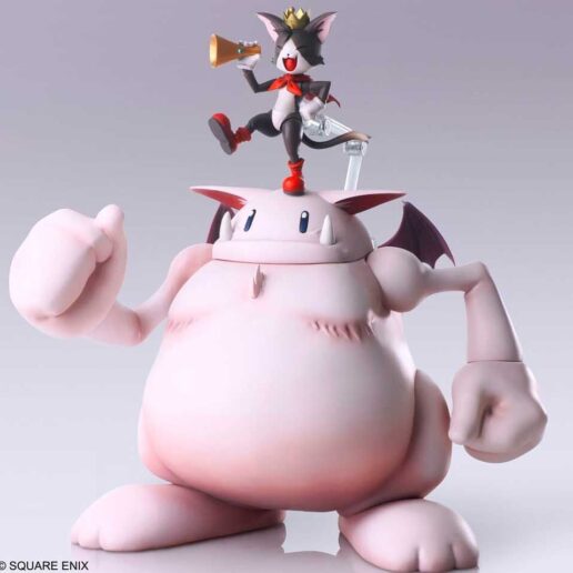 Final Fantasy VII Bring Cait Sith & Fat Moogle 15cm