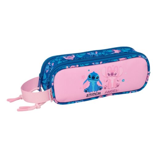 Disney Stitch & Angel double pencil case