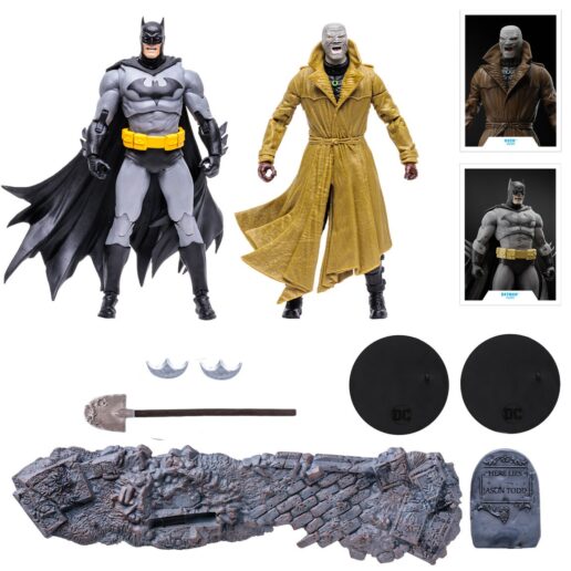 DC Comics Multiverse Batman VS Hus blister 2 figures 17cm