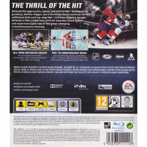 NHL 14 Playstation 3 PS3 (Begagnad)