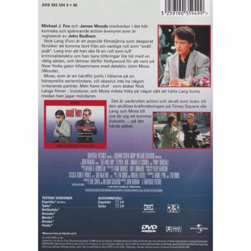 The Hard Way DVD (Begagnad)