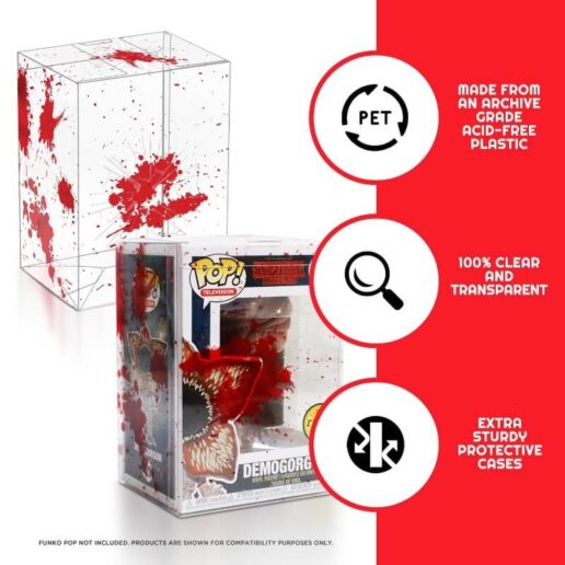 Funko Pop Skyddsbox Box Protector Bullets and Blood Effect 5-pack