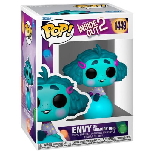 POP figure Inside Out 2 Envy on Memory orb
