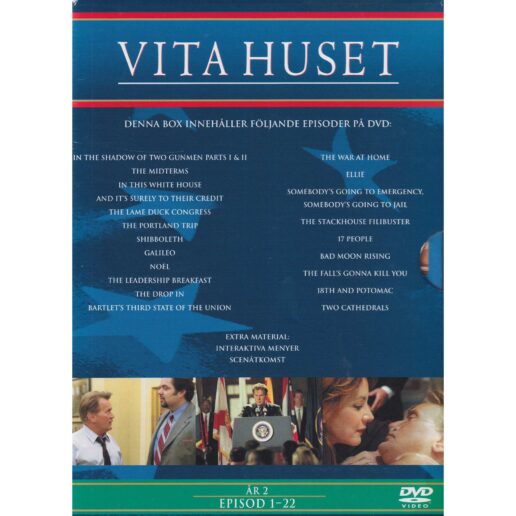 Vita Huset År 2 DVD (Begagnad)