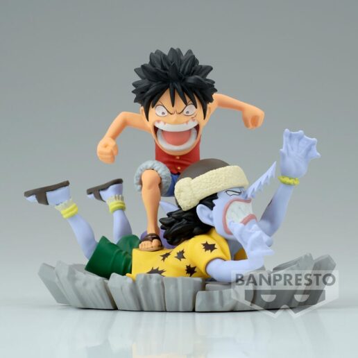 One Piece WCF Log Stories Luffy vs Arlong figure 7cm