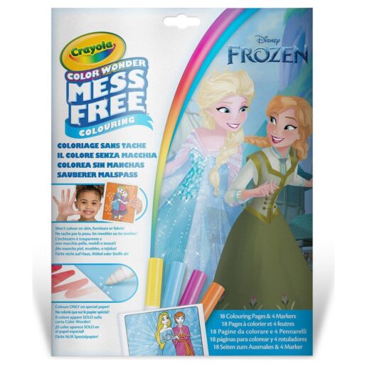 Disney Frozen colour without smudges