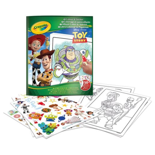 Disney Toy Story colouring book + stickers