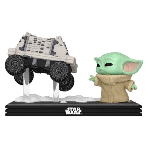 POP figure Moments Star Wars: The Mandalorian & Grogu - Grogu with Polar Mouse Droid