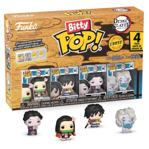 Assorted Blister 4 figures Bitty POP Demon Slayer