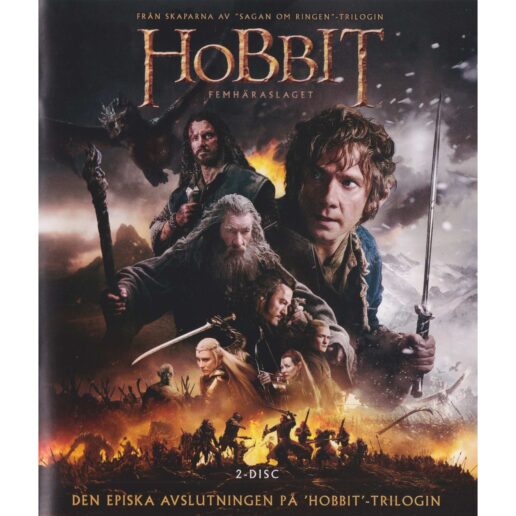 Hobbit Femhärarslaget Blu-Ray (Begagnad)