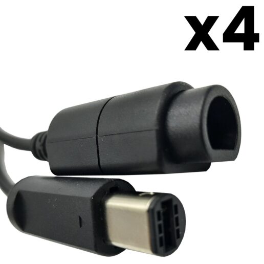 Förlängningskabel Handkontroll x 4 Nintendo Gamecube