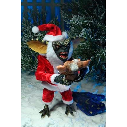 Gremlins Santa Stripe and Gizmo pack 2 figures 18cm