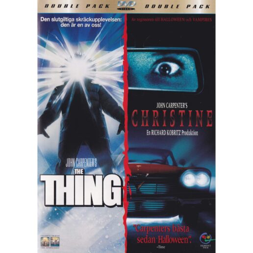 The Thing + Cristine DVD (Begagnad)
