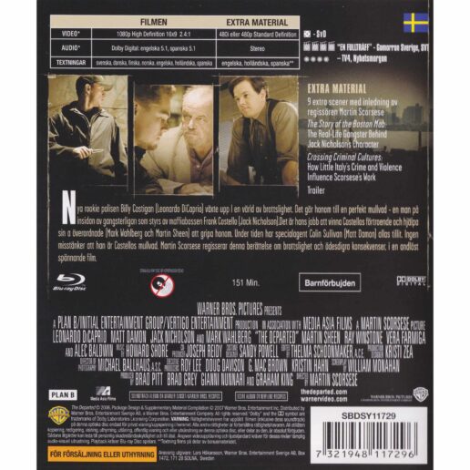The Departed Blu-Ray (Begagnad)