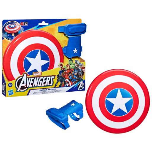 Marvel Avengers Captain America magnetic shield and gauntlet