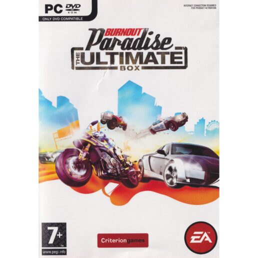 Burnout Paradis The Ultimate Box PC DVD Nordic (Begagnad)