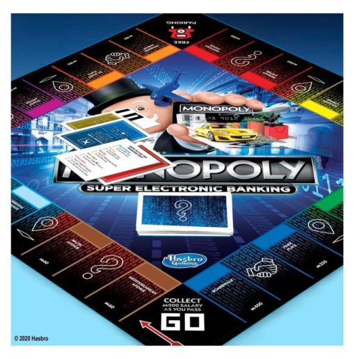 Monopoly Super Electronic Banking board game