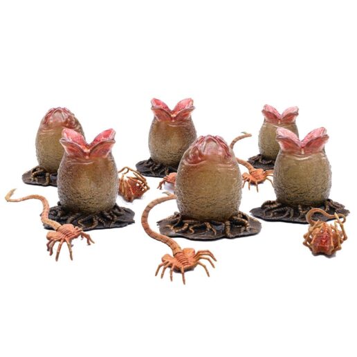 Alien Egg and Face Hugger set 6 figures