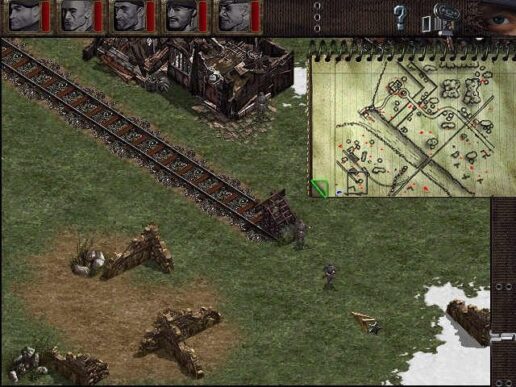 Commandos Behind Enemy Lines PC CD (Begagnad)