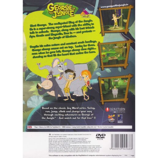 George of the Jungle Playstation 2 PS2 (Begagnad)