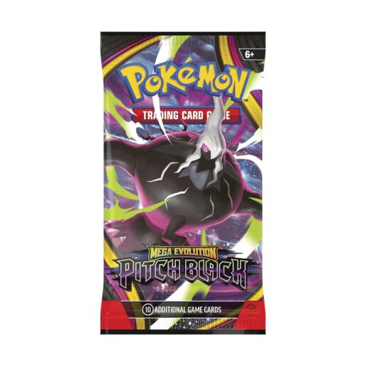 English Pokemon Pitch Black Mega Evolution Expansion assorted about card game
