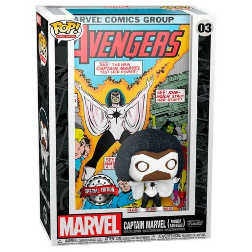 POP figure Comic Cover Marvel Captain Marvel Exclusive
