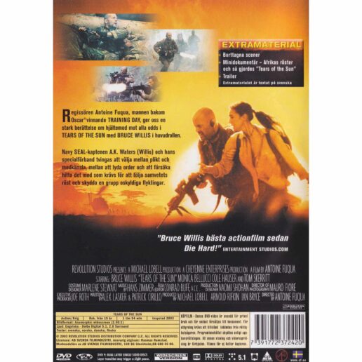 Tears of the Sun DVD (Begagnad)