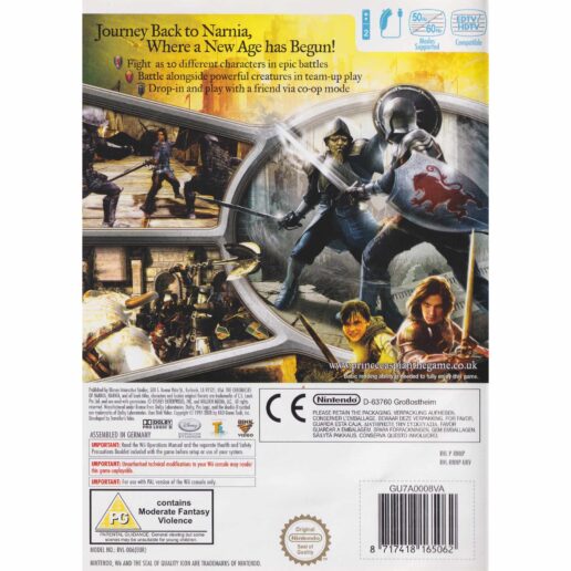 The Chronicles of Narnia Prince Caspian Nintendo Wii (Begagnad)