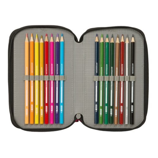 Real Madrid 26/27 triple pencil case 37pzs