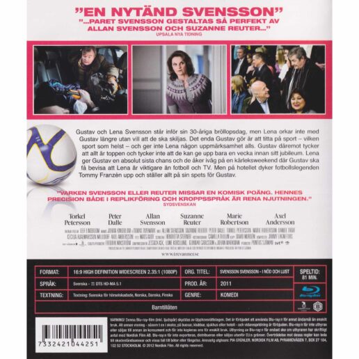 Svensson Svensson i nöd & lust Blu-Ray (Begagnad)