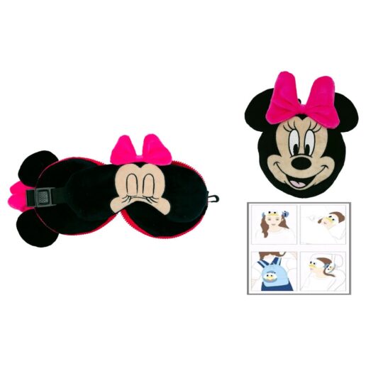 Disney Minnie travel cushion + mask