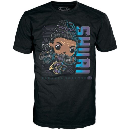 Set figure POP & Tee Marvel Black Panther Shury Exclusive (Large)