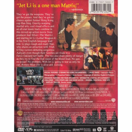 Romeo Must Die DVD (Begagnad)