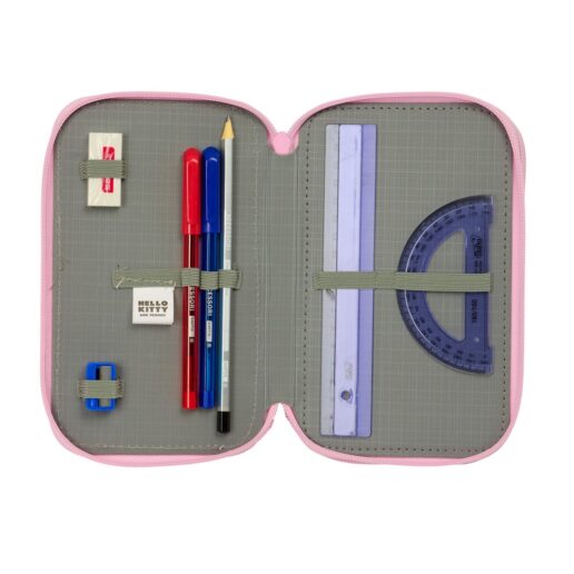 Hello Kitty & Friends triple pencil case 37pcs