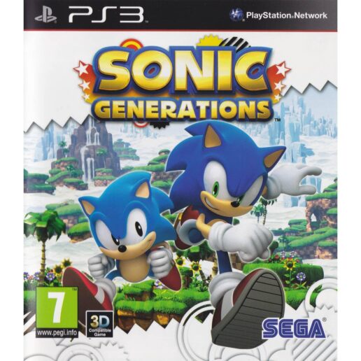 Sonic Generations Playstation 3 PS3 (Begagnad)
