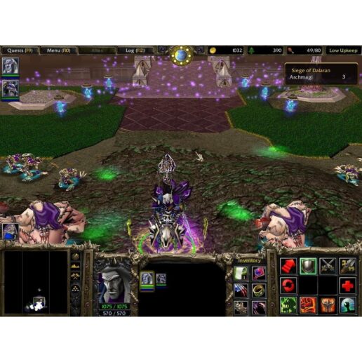Warcraft III Reign of Chaos PC CD Best Seller Series (Begagnad)