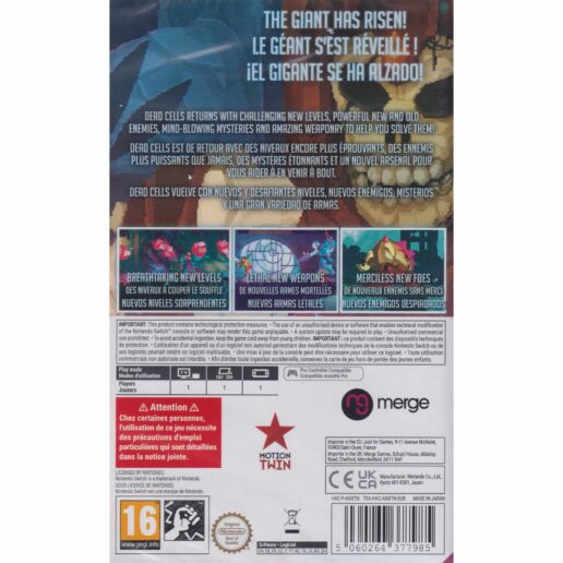 Dead Cells Action Game of the Year Edition Nintendo Switch
