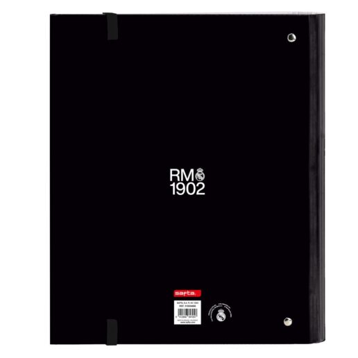 Real Madrid 26/27 A4 cardboard 4 rings binder with sheets