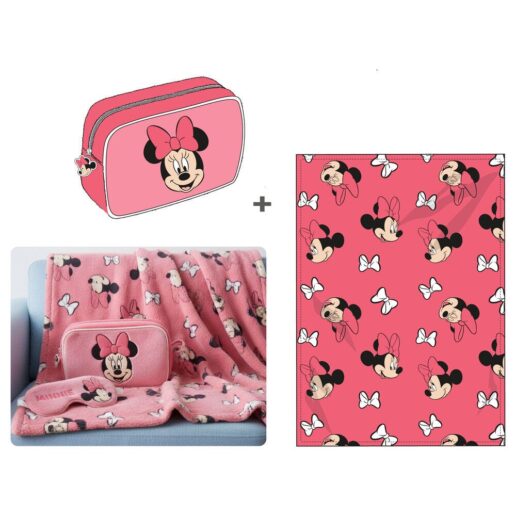 Disney Minnie set blanket + case 100x140cm.