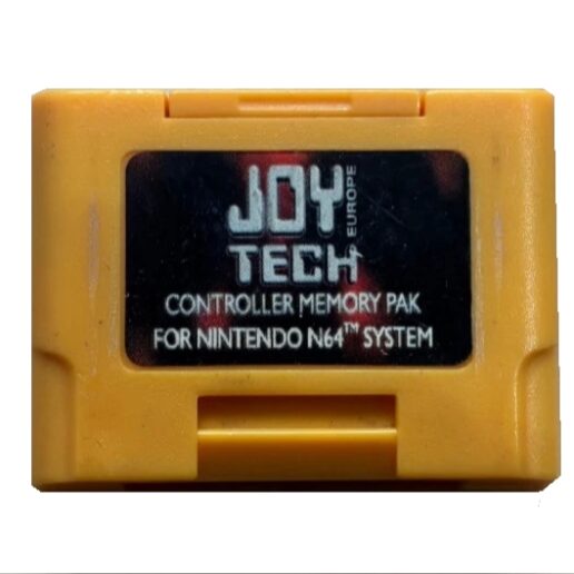 Joytech Controller Memory Pak Yellow Nintendo 64 (Begagnad)