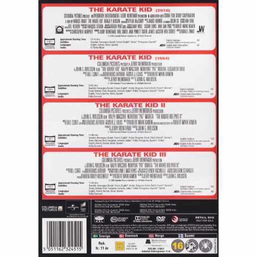 The Karate Kid Collection DVD (Begagnad)