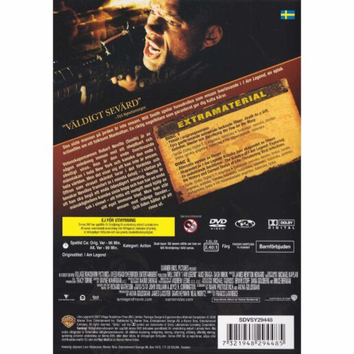 I am Legend DVD (Begagnad)