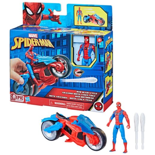 Marvel Spiderman Spiderman + Vehicle figure